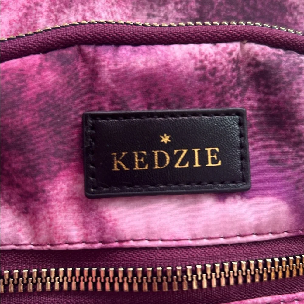 Kedzie Pink and Purple Crossbody Bag like new - Picture 2 of 4